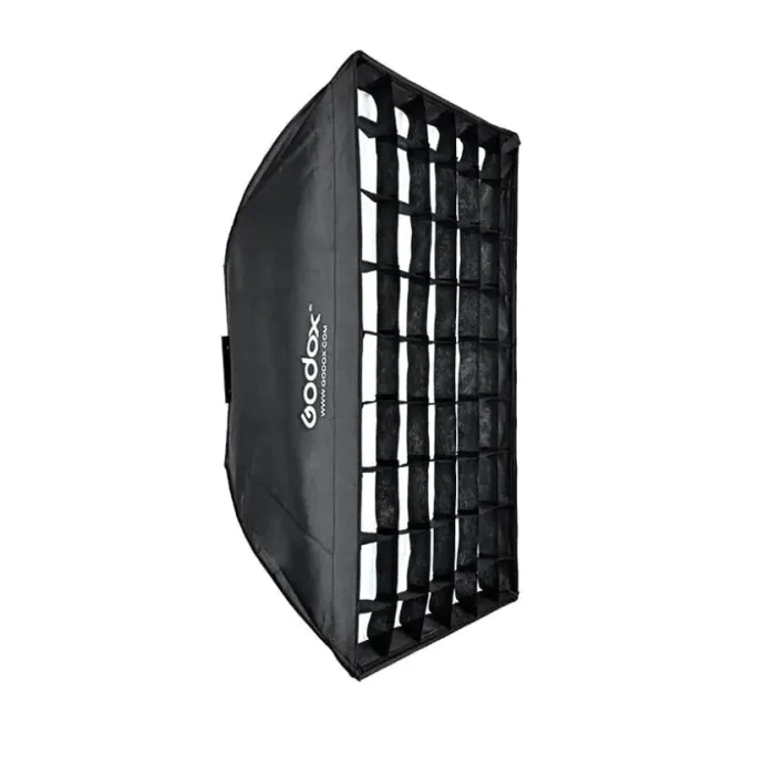 Godox Grid Softbox 60x90cm with Bowens mount and aluminum ring adapter