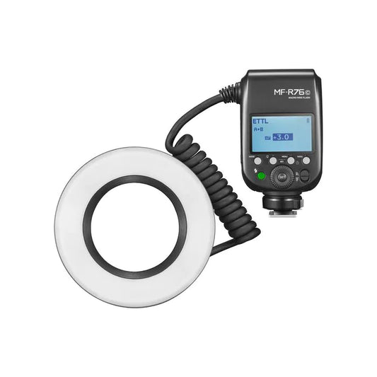 Godox MF-R76C TTL Macro Ring Flash for Canon for macro photography