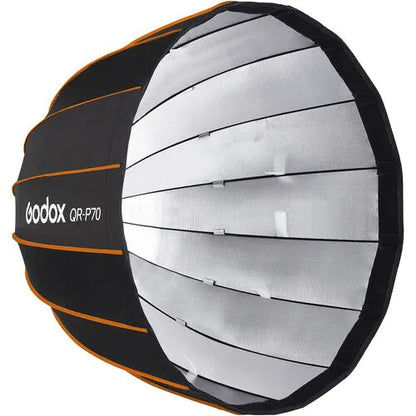 Godox P70 Quick Release Parabolic Softbox with Bowens Mount & Grid (70cm)