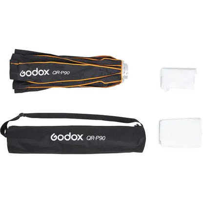 Godox P90 Quick Release Parabolic Softbox with Bowens Mount & Grid (90cm)