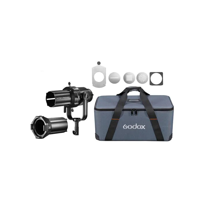 Godox 36° projection attachment for Bowens‑mount studio lights