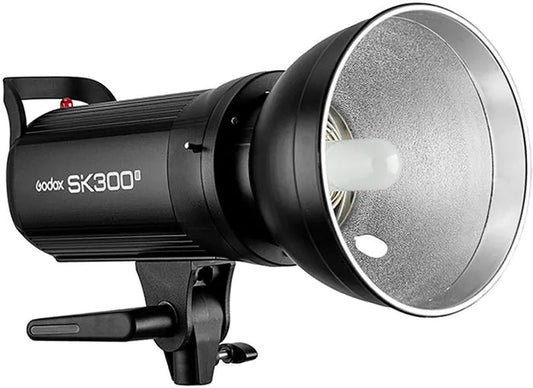 Godox SK300II 2‑light studio flash kit for portrait and studio photography
