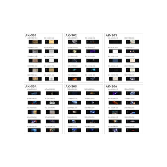 Godox full slide set 60 pieces for AK-R21 projection attachment