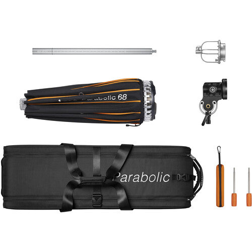 Godox Parabolic 68 Reflector Kit 27.6" for Studio and Photography Lighting