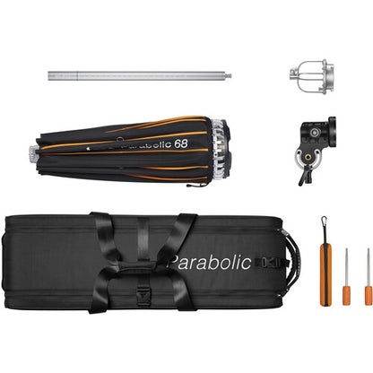 Godox Parabolic 68 Reflector Kit 27.6" for Studio and Photography Lighting