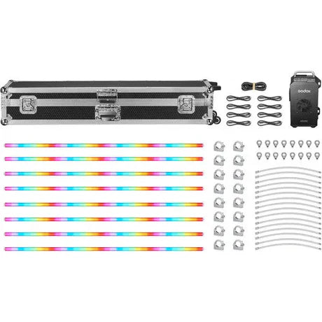 Godox KNOWLED TP8R 240cm Pixel RGB LED Tube Light Accessory Kit