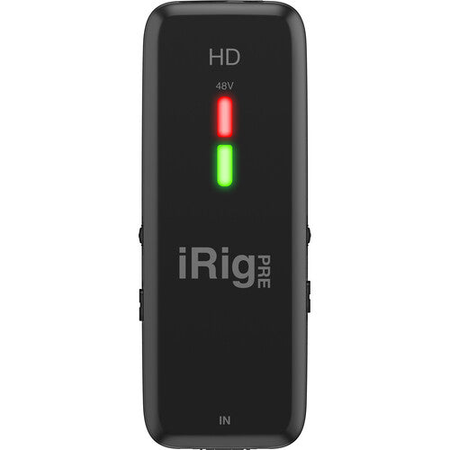 IK Multimedia iRig Pre HD Audio Interface with Mic Pre