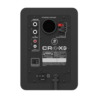 Mackie CR4-XBT Creative Reference Series 4" Multimedia Monitors with Bluetooth (Pair)