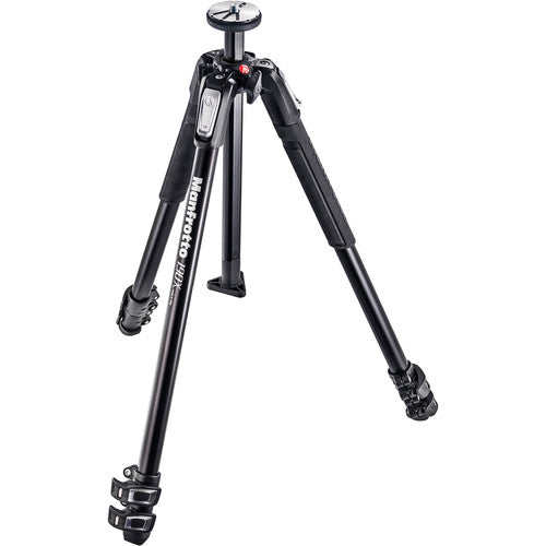 Manfrotto MT190X3 aluminum 3-section camera tripod with Easy Link accessory mount