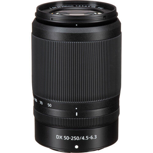 Nikon NIKKOR Z DX 50-250mm f4.5-6.3 VR telephoto zoom lens
