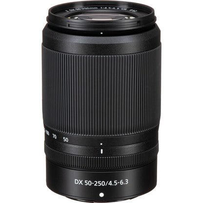 Nikon NIKKOR Z DX 50-250mm f4.5-6.3 VR telephoto zoom lens
