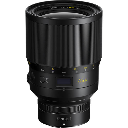 Nikon NIKKOR Z 58mm f0.95 S Noct ultra fast prime lens