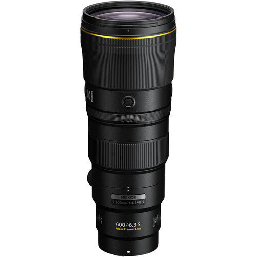 Nikon NIKKOR Z 600mm f/6.3 VR S super-telephoto prime lens for Nikon Z mirrorless cameras