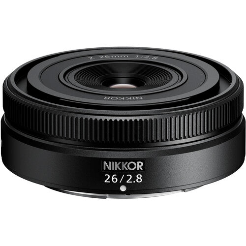 Nikon NIKKOR Z 26mm f2.8 pancake wide angle lens