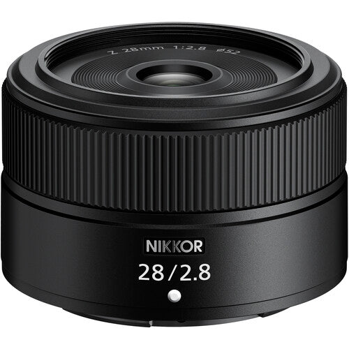 Nikon NIKKOR Z 28mm f2.8 compact wide angle prime lens