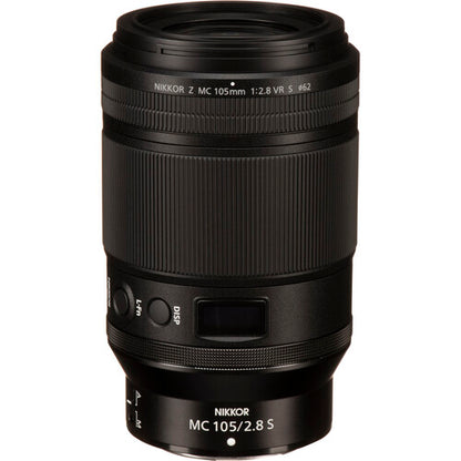Nikon NIKKOR Z MC 105mm f/2.8 VR S macro lens for Nikon Z mirrorless cameras