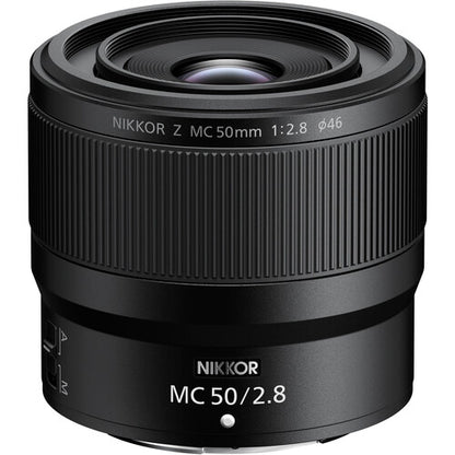 Nikon NIKKOR Z MC 50mm f/2.8 macro prime lens for Nikon Z mirrorless cameras