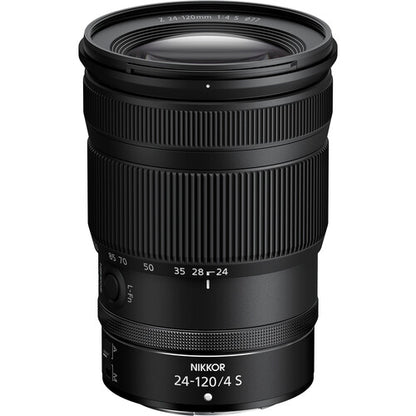 Nikon NIKKOR Z 24-120mm f/4 S standard zoom lens for Nikon Z mirrorless cameras