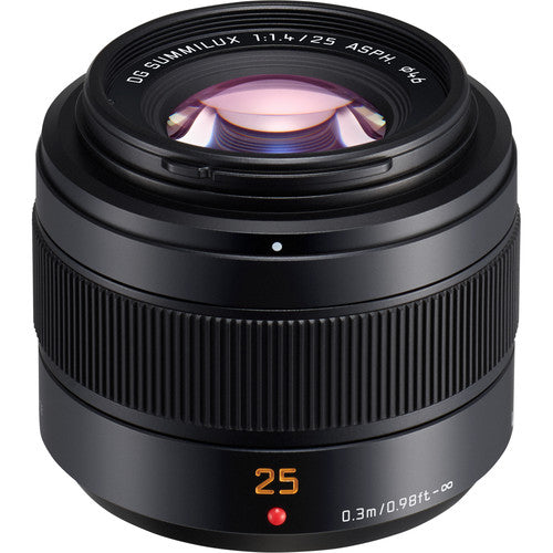 Panasonic Leica DG Summilux 25mm f/1.4 II ASPH. prime lens for Micro Four Thirds cameras
