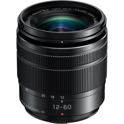 Panasonic Lumix G Vario 12-60mm f/3.5-5.6 ASPH. POWER O.I.S. zoom lens for Micro Four Thirds cameras