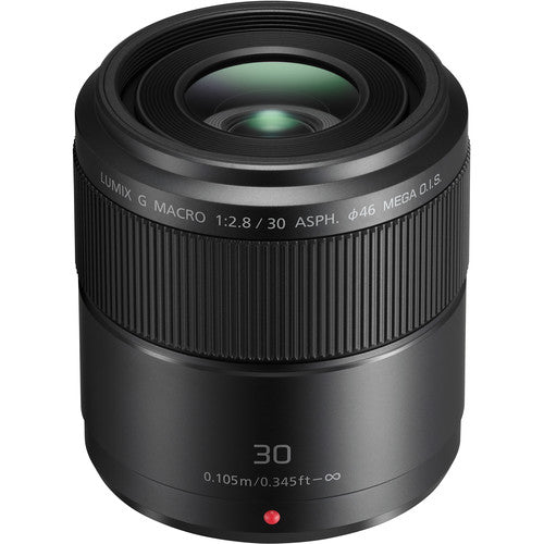 Panasonic Lumix G Macro 30mm f/2.8 ASPH. MEGA O.I.S. macro lens for Micro Four Thirds cameras