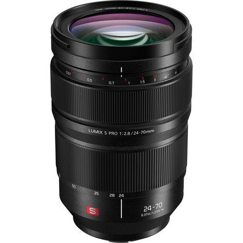 Panasonic Lumix S PRO 24-70mm f/2.8 standard zoom lens for L-Mount mirrorless cameras