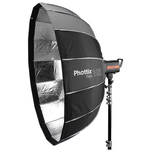 Phottix Raja 105 cm parabolic softbox with grid light modifier