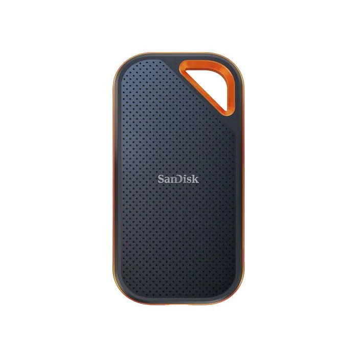 SanDisk 2TB Extreme PRO Portable SSD V2 rugged high-speed NVMe external solid state drive with USB-C connectivity