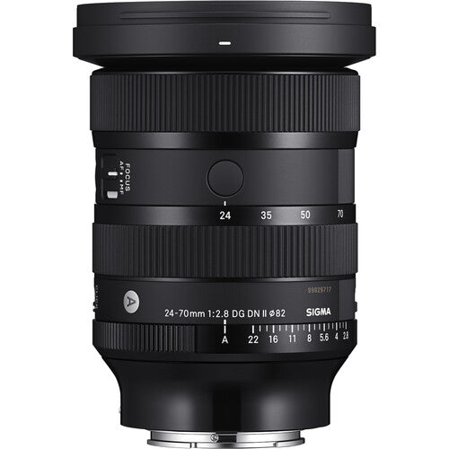 Sigma 24-70mm f/2.8 DG DN II Art Lens for professional photography with versatile zoom and high-quality optics