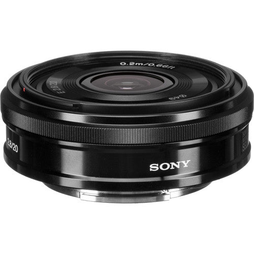 Sony E 20mm f/2.8 wide-angle prime lens for Sony E-mount