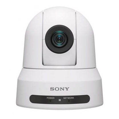 Sony 4K PTZ auto framing camera with 12X zoom white front view