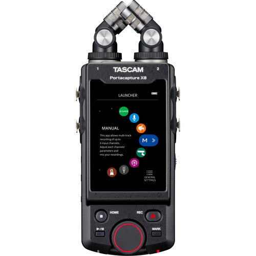 TASCAM Portacapture X8 32-Bit Float 8-Channel Multitrack Field Recorder
