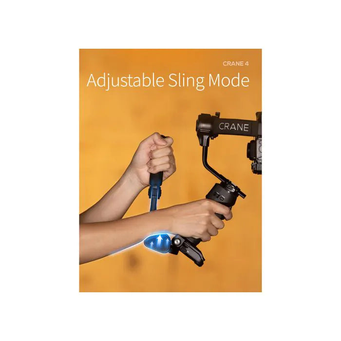 Zhiyun CRANE 4 3-Axis Handheld Gimbal Stabilizer Combo Kit