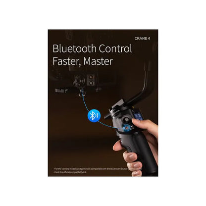 Zhiyun CRANE 4 3-Axis Handheld Gimbal Stabilizer Combo Kit