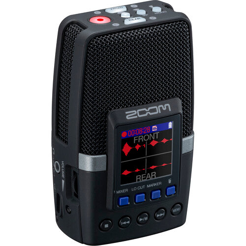 Zoom H2essential multi-microphone 32-bit float handy recorder for field, music, and podcast recording